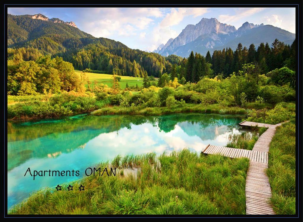 Apartments Oman Kranjska Gora Exteriör bild