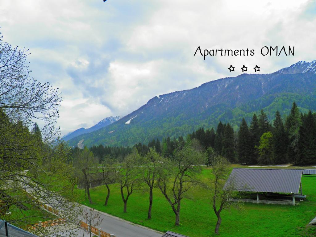 Apartments Oman Kranjska Gora Exteriör bild